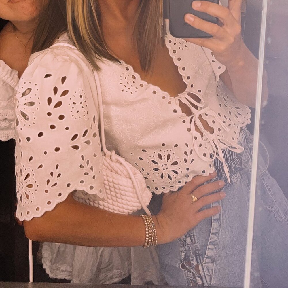 Sea New York | Tops | Sea New York Tali Tie Front Blouse